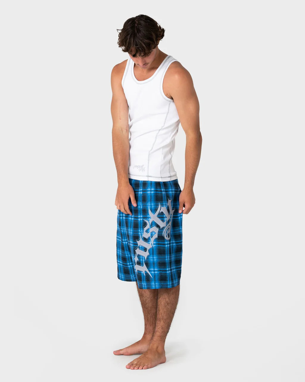 RUSTY PRIMAL RIOT 24 INCH BOARDSHORT MENS - NAVY BLUE