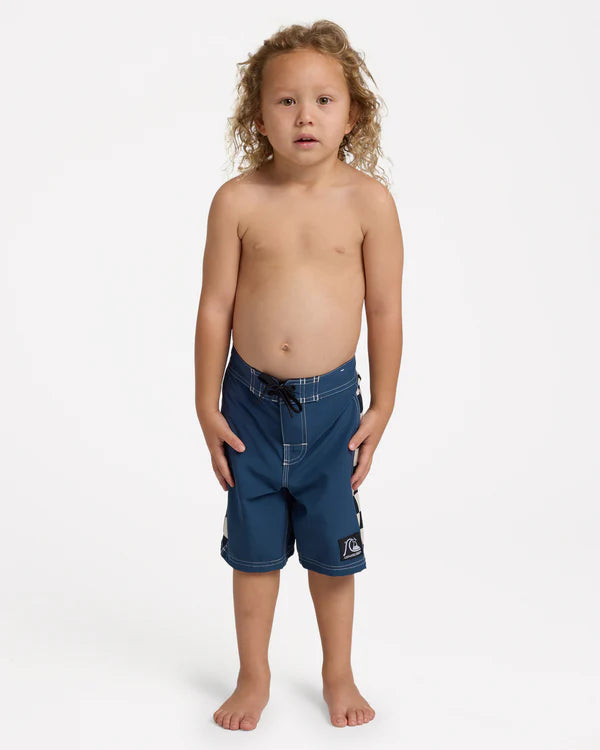 QUIKSILVER BOYS 2-7 ORIGINAL ARCH 13" BOARDSHORTS – DARK DENIM