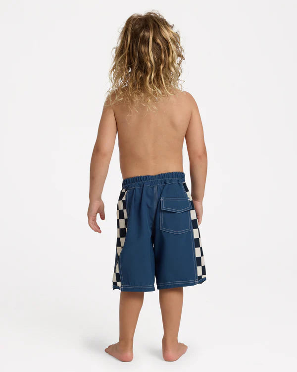 QUIKSILVER BOYS 2-7 ORIGINAL ARCH 13" BOARDSHORTS – DARK DENIM