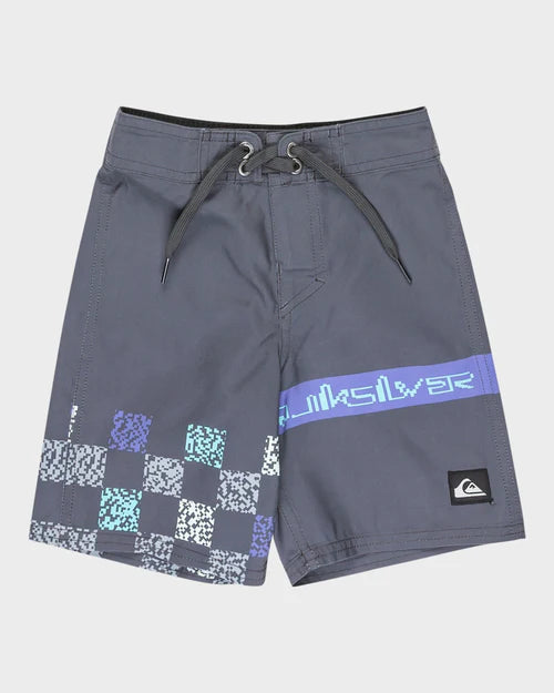 QUIKSILVER BOYS EVERYDAY 13" BOARDSHORTS 2–7 – PERFORMANCE SURF SHORTS IRON GATE