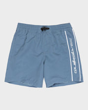 QUIKSILVER BOYS EVERYDAY VOLLEY 15" SWIM SHORTS 8–16 – CHINA BLUE SURF VOLLEYS