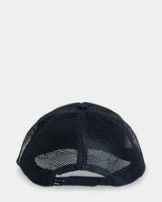 QUIKSILVER BOYS VERMIN PACK CAP 2–7 – KIDS FOAM TRUCKER HAT IN DARK NAVY