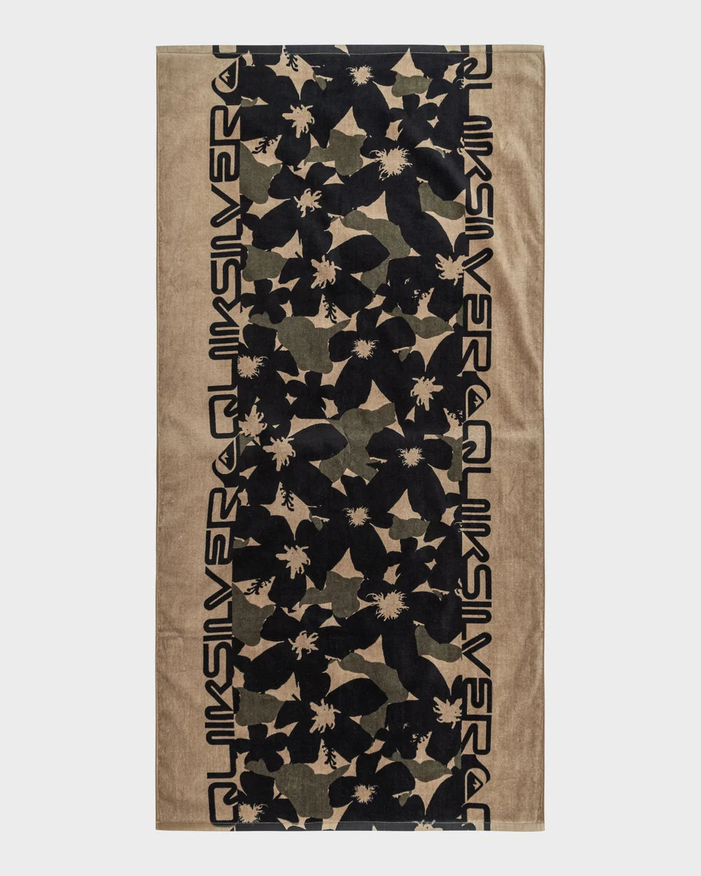 QUIKSILVER FRESHNESS BEACH TOWEL – LARGE SOFT SUMMER TOWEL IN GRAPE LEAF GREEN