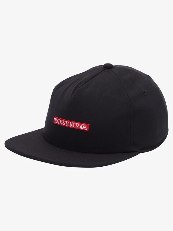 QUIKSILVER BOYS 8-16 DNA CLICKER CAP – BLACK