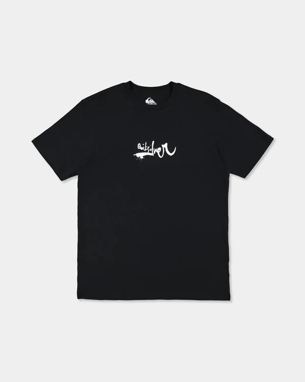 QUIKSILVER MENS IMPAIRED T-SHIRT – BLACK