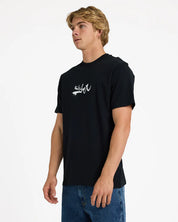 QUIKSILVER MENS IMPAIRED T-SHIRT – BLACK