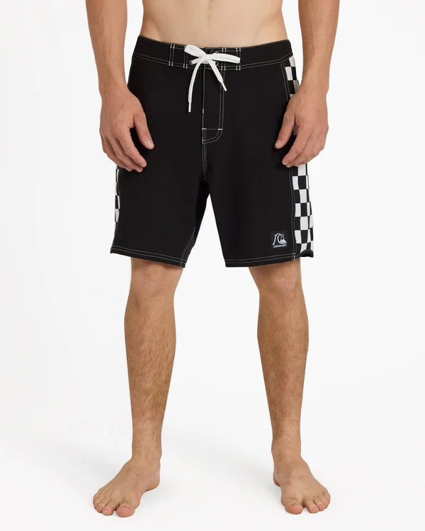 QUIKSILVER MENS ORIGINAL ARCH 18" BOARDSHORTS – BLACK