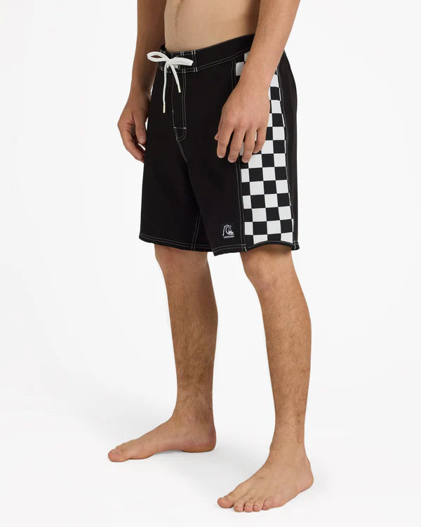 QUIKSILVER MENS ORIGINAL ARCH 18" BOARDSHORTS – BLACK