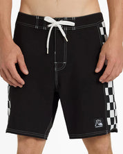 QUIKSILVER MENS ORIGINAL ARCH 18" BOARDSHORTS – BLACK
