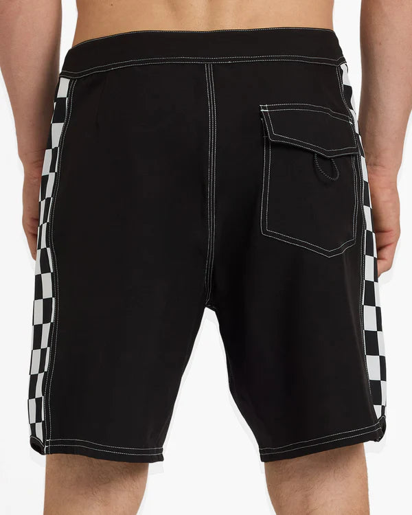 QUIKSILVER MENS ORIGINAL ARCH 18" BOARDSHORTS – BLACK