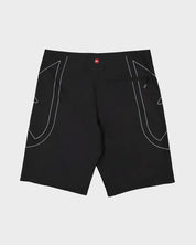 QUIKSILVER MENS INTERCEPTOR 21" BOARDSHORTS – BLACK/WHITE