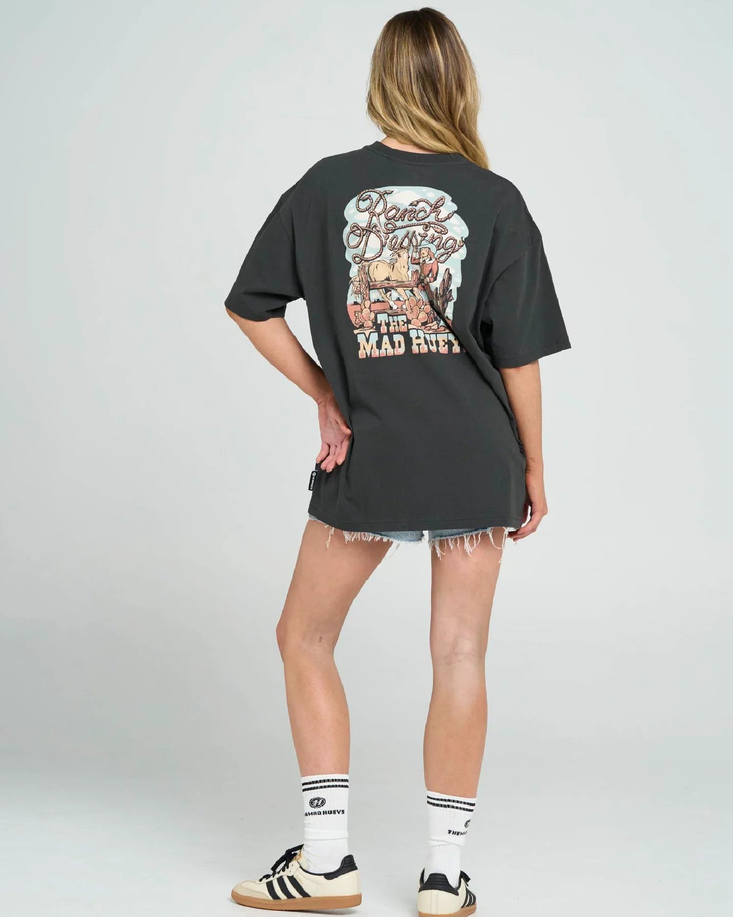 THE MAD HUEYS RANCH DRESSING OVERSIZED TEE