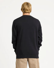 QUIKSILVER REFLEX CREW NECK BLACK