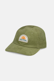 RHYTHM AWAKE CORD CAP – VINTAGE CORDUROY SIX-PANEL STRAP-BACK CAP – SAGE