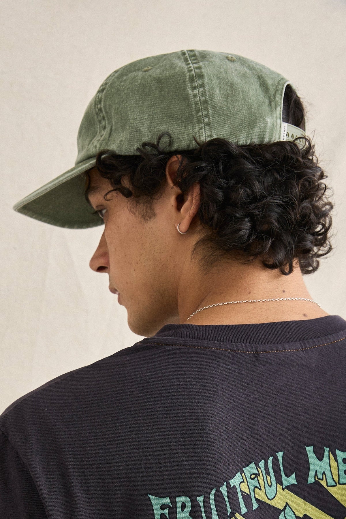 RHYTHM BREEZE CAP COTTON TWILL LOW PROFILE FERN