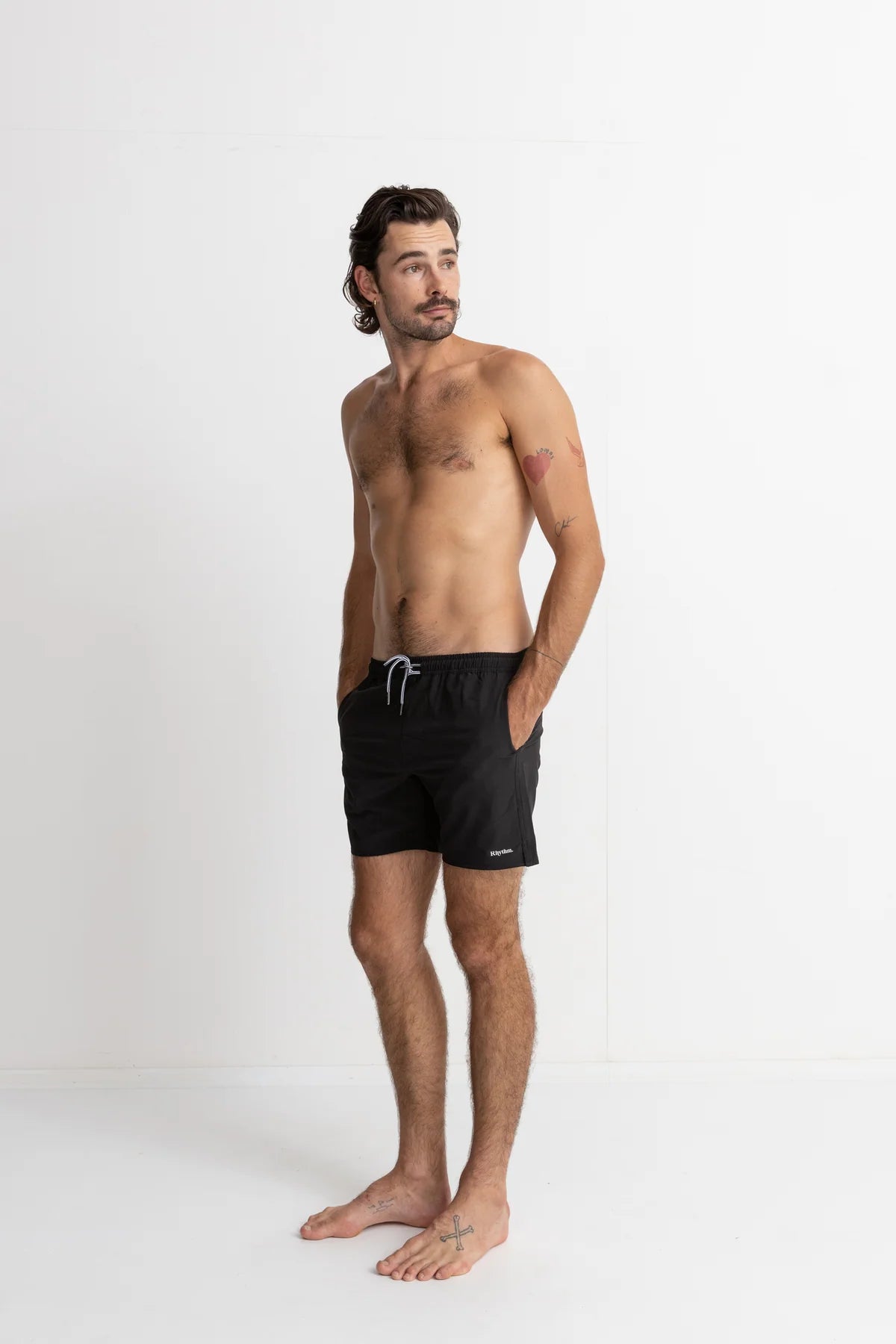 RHYTHM CLASSIC BEACH SHORT - BLACK