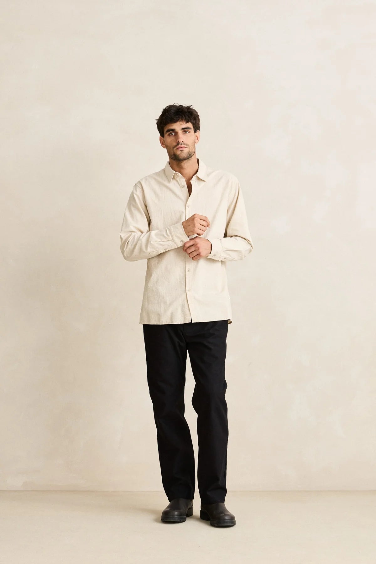 RHYTHM CLASSIC LINEN LS SHIRT