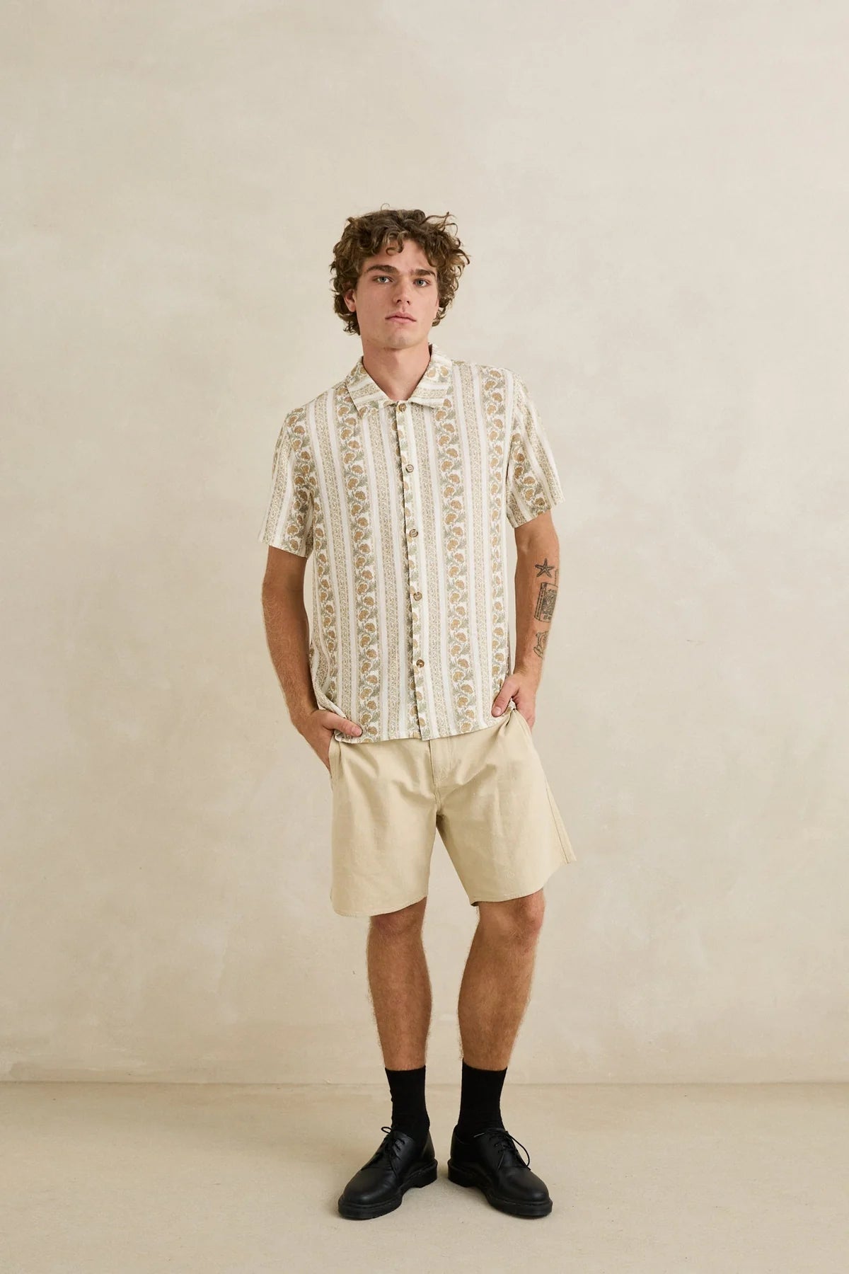 RHYTHM CUBANO SHORT – NATURAL