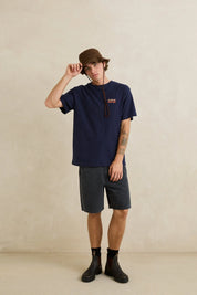RHYTHM DIEGO SS T-SHIRT – NAVY
