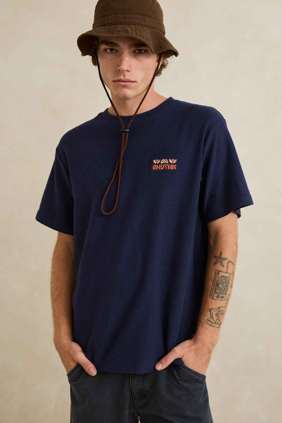 RHYTHM DIEGO SS T-SHIRT – NAVY
