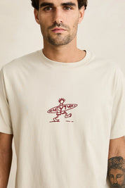 RHYTHM DRIFTER T SHIRT VINTAGE WASH GRAPHIC TEE MOONROCK