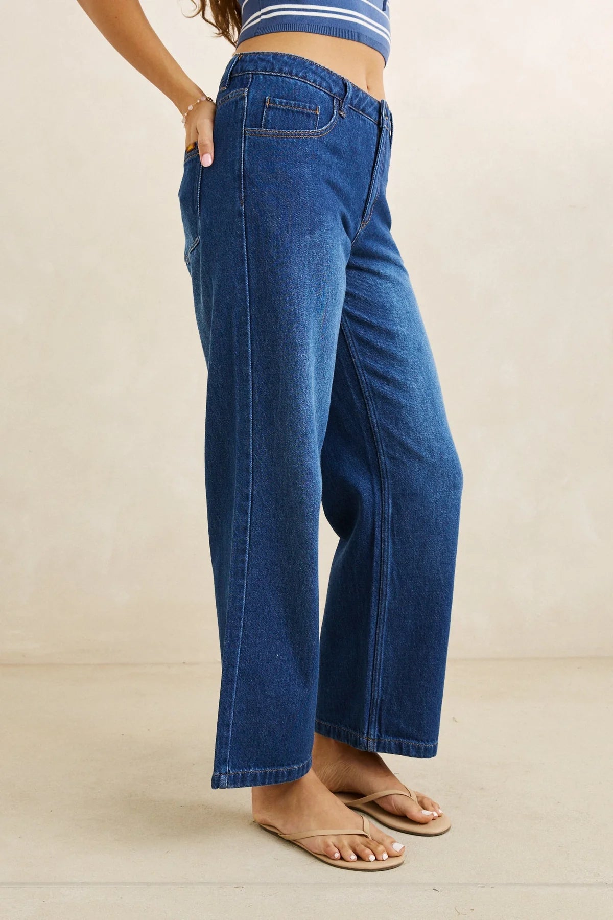 RHYTHM ESSENTIAL JEAN – DARK DENIM