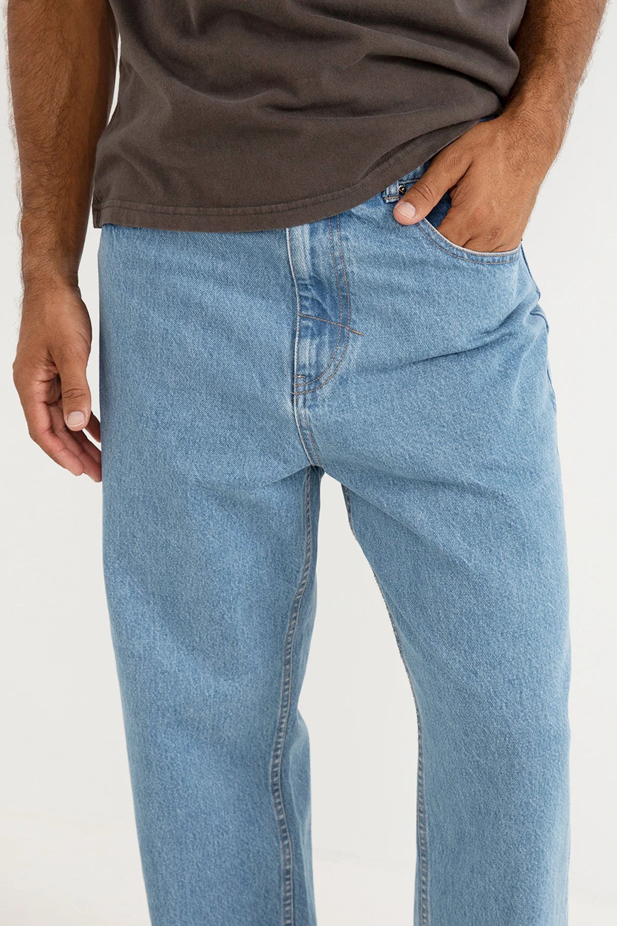 RHYTHM ESSENTIAL JEAN – WORN INDIGO