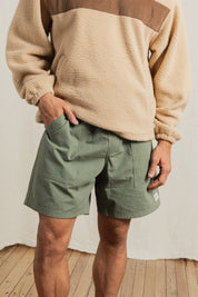 RHYTHM FATIGUE JAM OLIVE 18 INCH RIPSTOP MENS UTILITY WALKSHORTS