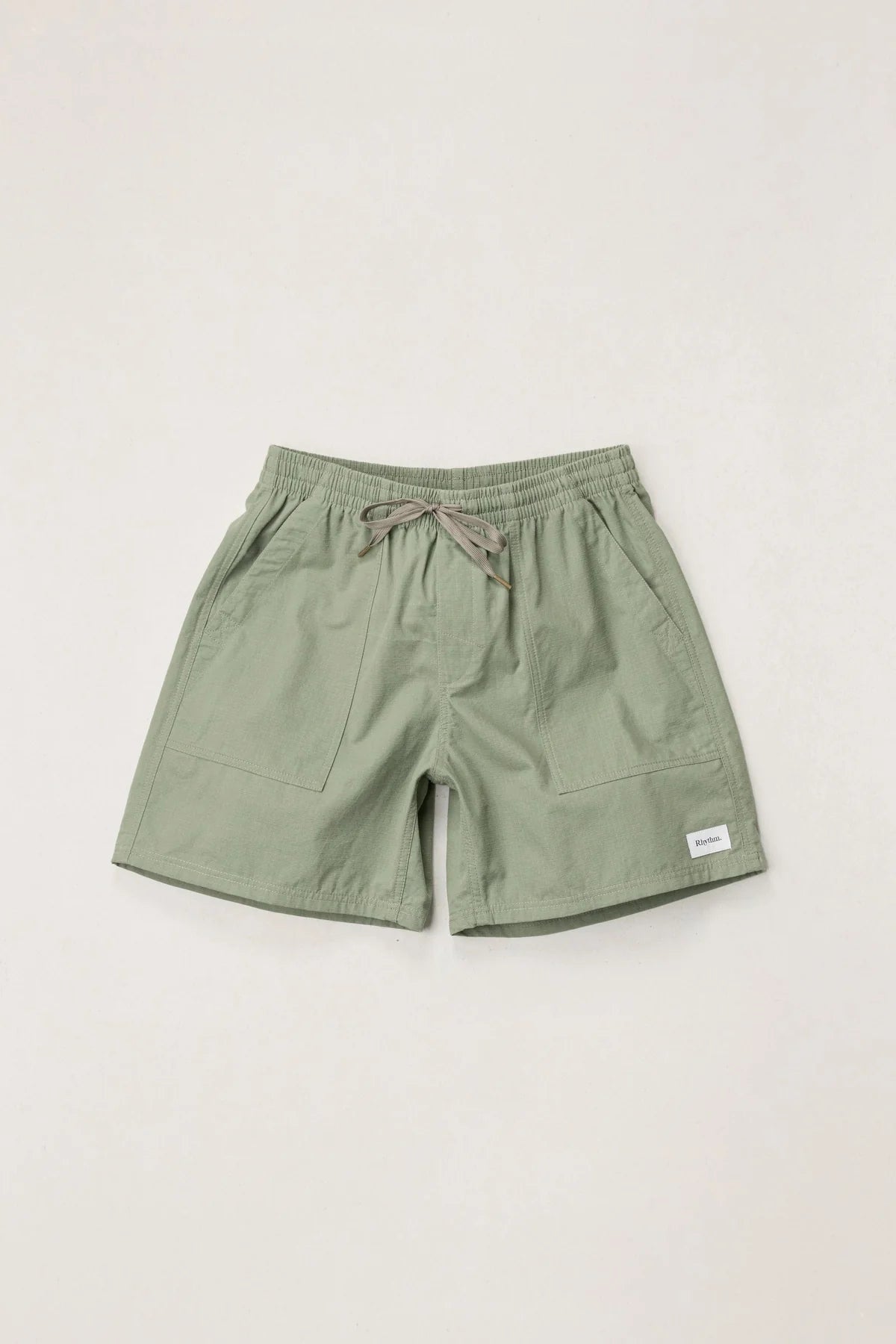 RHYTHM FATIGUE JAM OLIVE 18 INCH RIPSTOP MENS UTILITY WALKSHORTS