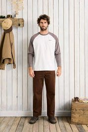 RHYTHM FOSTER LS T-SHIRT – BONE