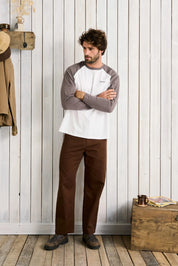 RHYTHM FOSTER LS T-SHIRT – BONE