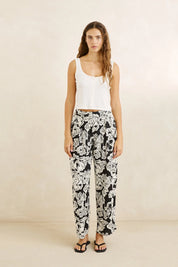 RHYTHM GEORGIA FLORAL PANT – CREAM