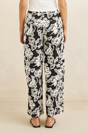RHYTHM GEORGIA FLORAL PANT – CREAM