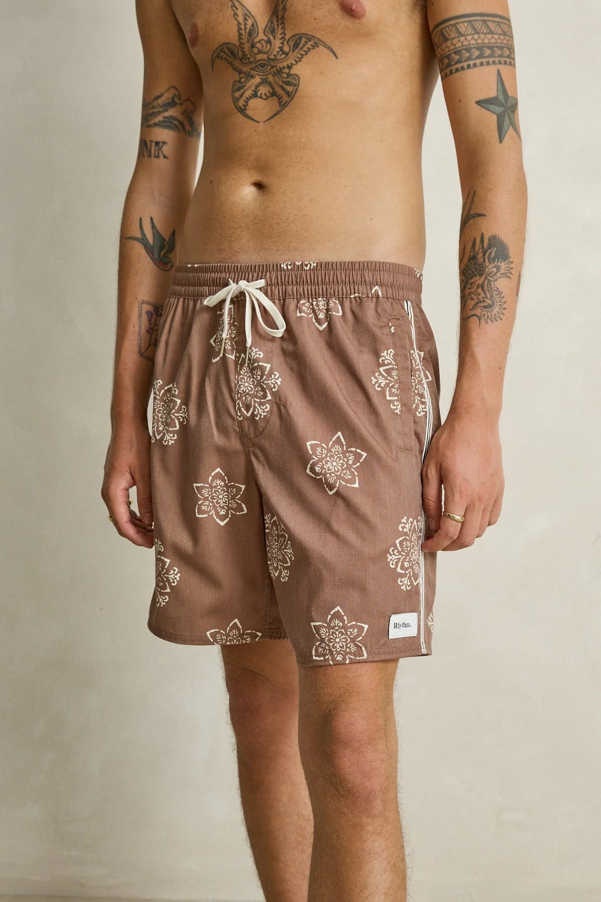 RHYTHM HERITAGE DOILY BEACH SHORT - OAK