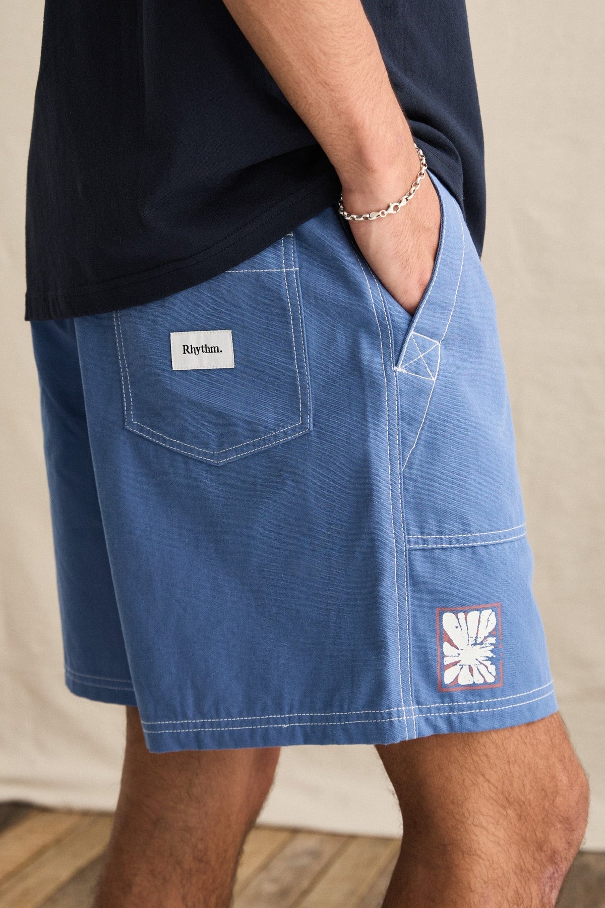 RHYTHM IMPRINT JAM SHORT 18 INCH RELAXED FIT GRAPHIC