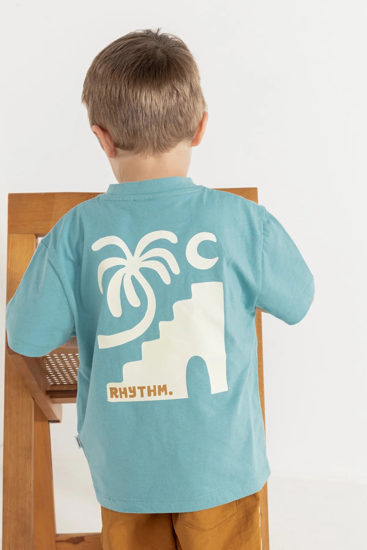 RHYTHM KIDS OASIS T-SHIRT – SOFT COTTON JERSEY RELAXED GRAPHIC TEE