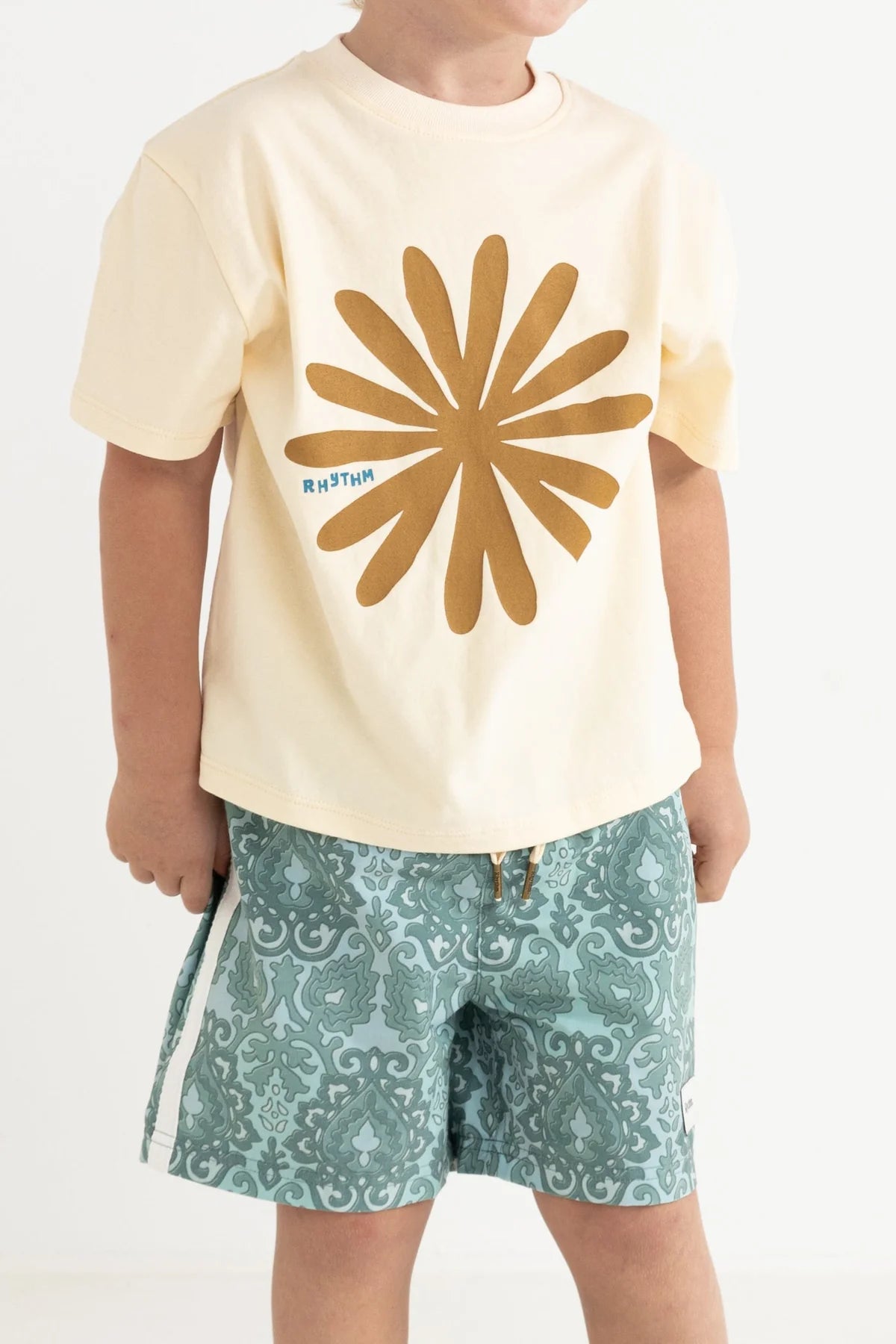 RHYTHM KIDS SUN RA T-SHIRT – SOFT COTTON JERSEY RELAXED GRAPHIC TEE