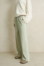 RHYTHM KIRRI CHECK PANT - GREEN