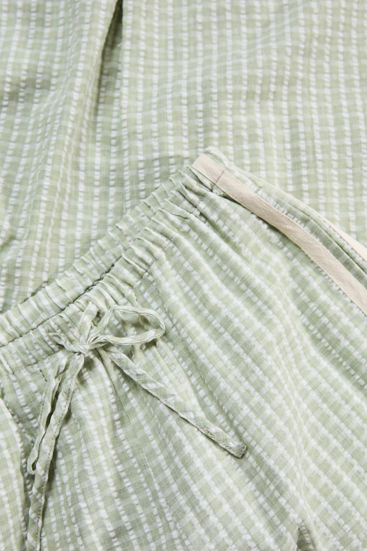 RHYTHM KIRRI CHECK PANT - GREEN