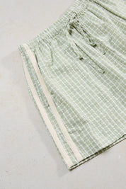 RHYTHM KIRRI CHECK SHORT - GREEN