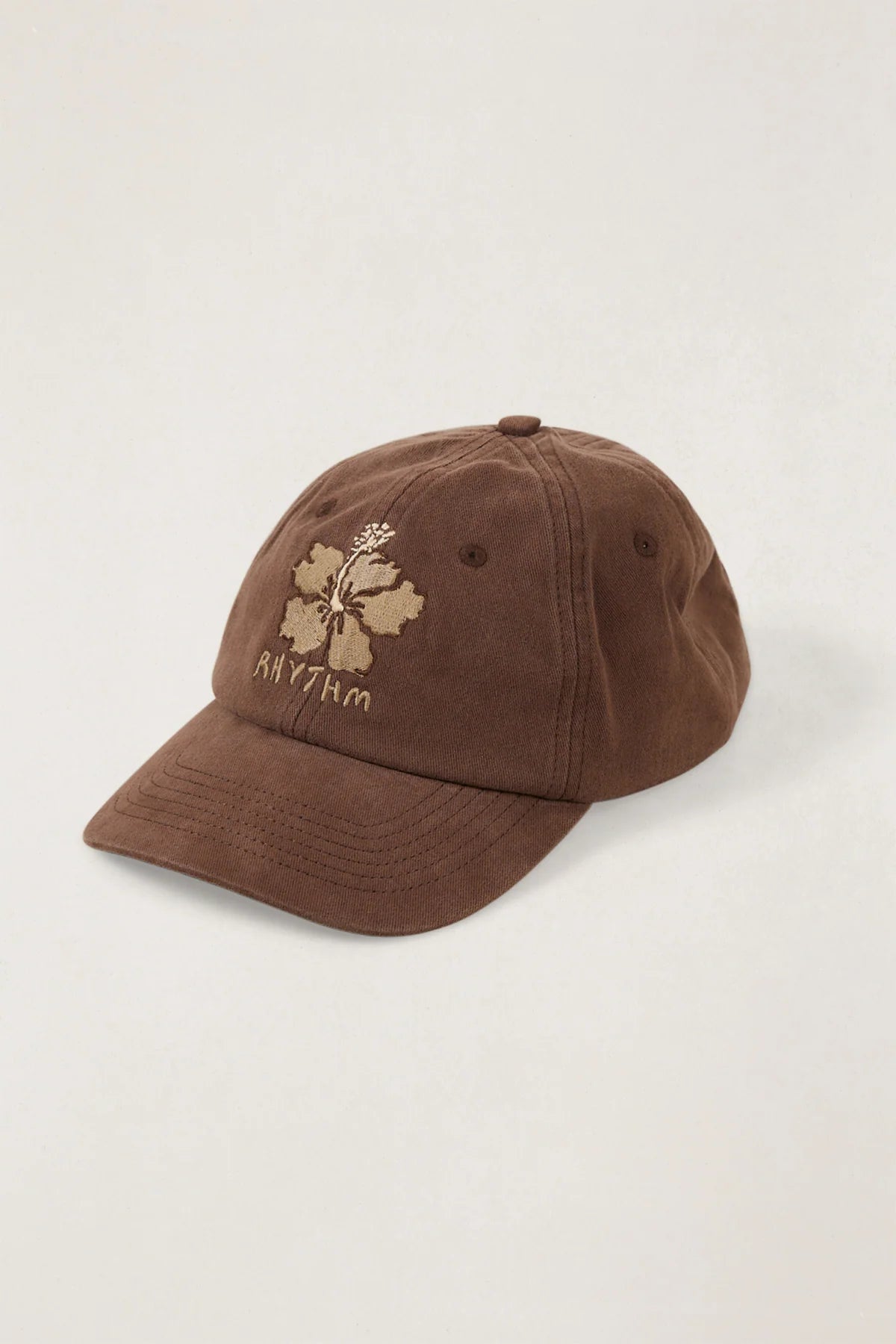 RHYTHM KOKO FLORAL CAP - CHOCOLATE