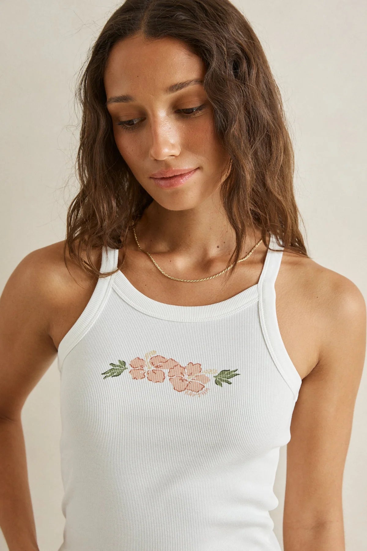 RHYTHM KOKO TANK - WHITE
