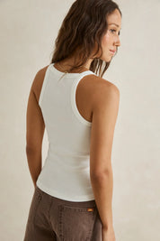 RHYTHM KOKO TANK - WHITE