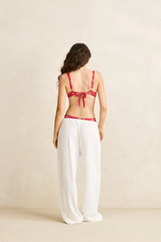 RHYTHM LENI BEACH PANT - WHITE