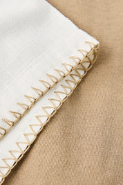 RHYTHM LINEN WHIP STITCH SS SHIRT – VINTAGE WHITE