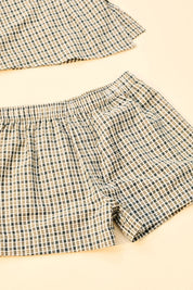 RHYTHM LOTTIE CHECK SHORT – BROWN