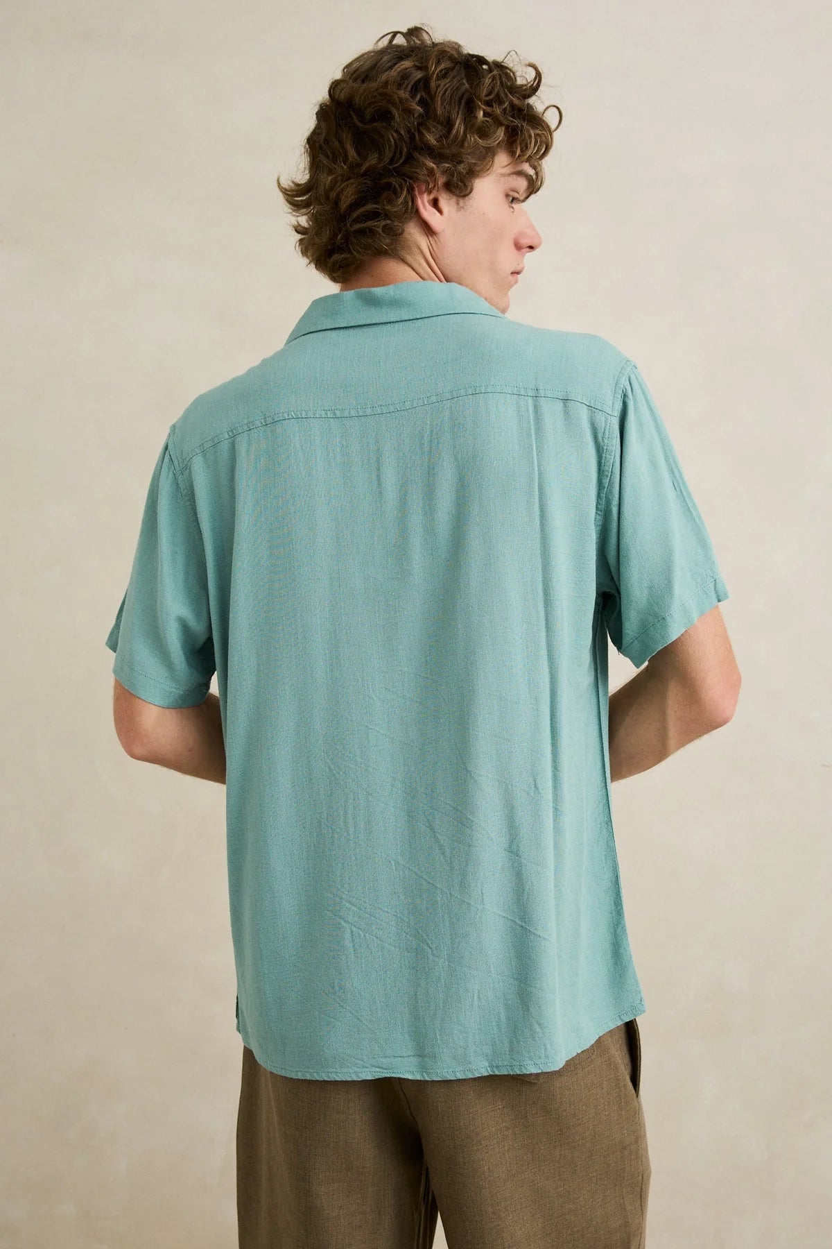 RHYTHM LUCAS SS SHIRT – SEAFOAM