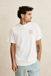 RHYTHM MEMENTOS VINTAGE T SHIRT GRAPHIC TEE VINTAGE WHITE