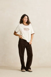 RHYTHM PALMA PRINTED TEE - BROWN