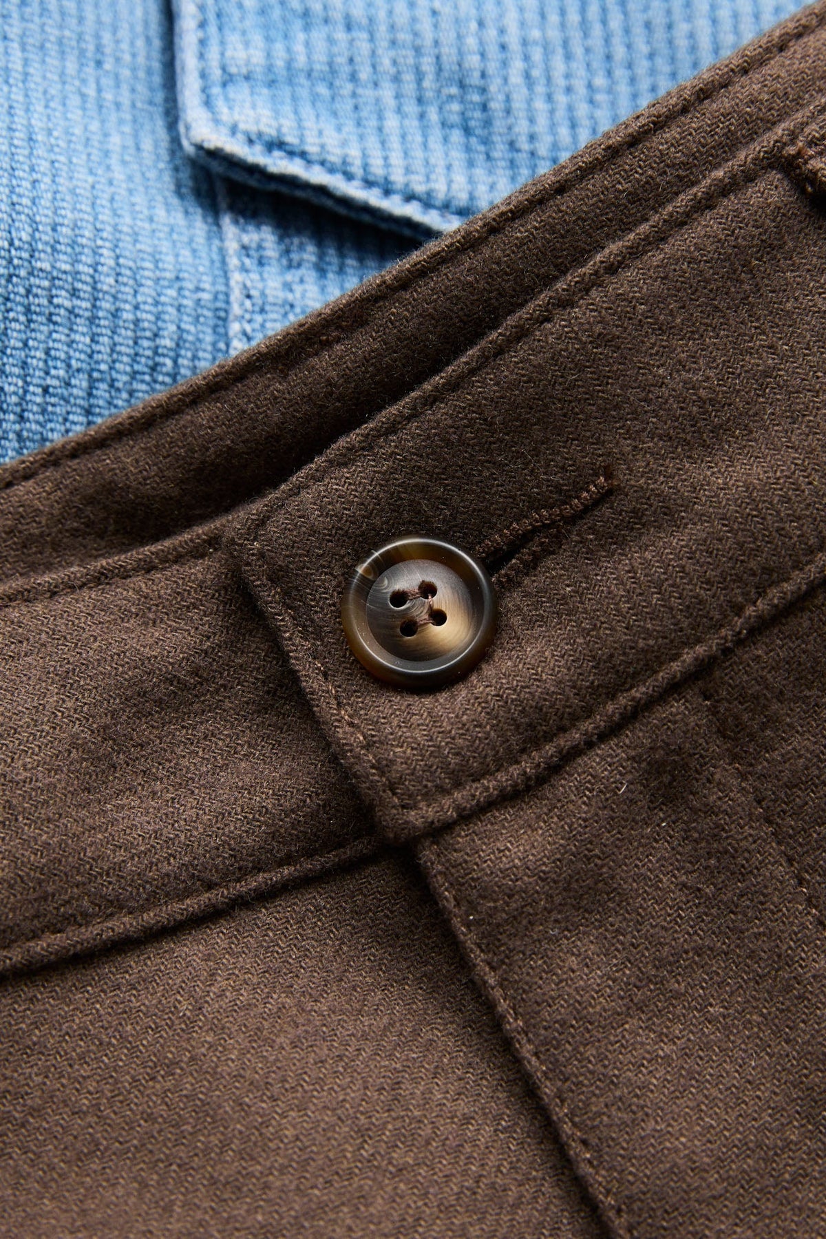 RHYTHM PES DOUBLE PLEATED SHORT - CHOCOLATE